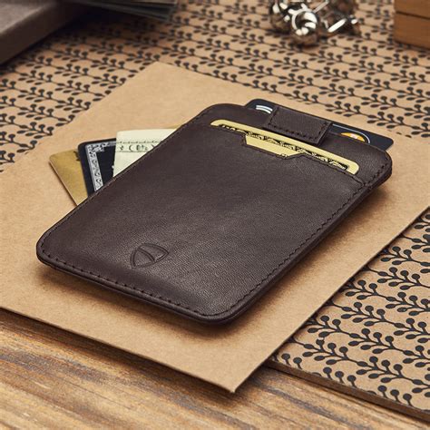 chelsea slim card sleeve wallet with rfid protection by vaultskin|chelsea minimalist wallet.